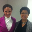 Barbara with Melissa Harris Perry